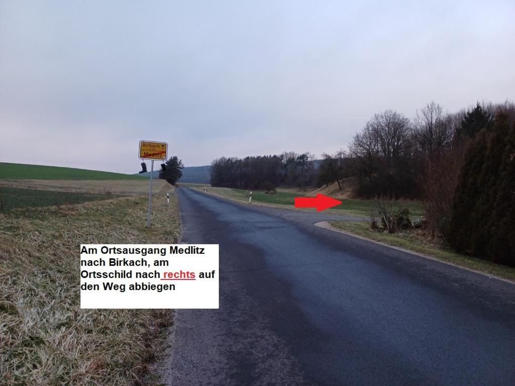 Wohnung In Medlitz Rattelsdorf Exteriör bild